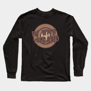 Im with the band // Vintage// Brown Long Sleeve T-Shirt